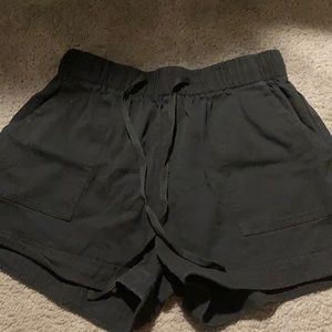 Selling never worn black shorts from shein